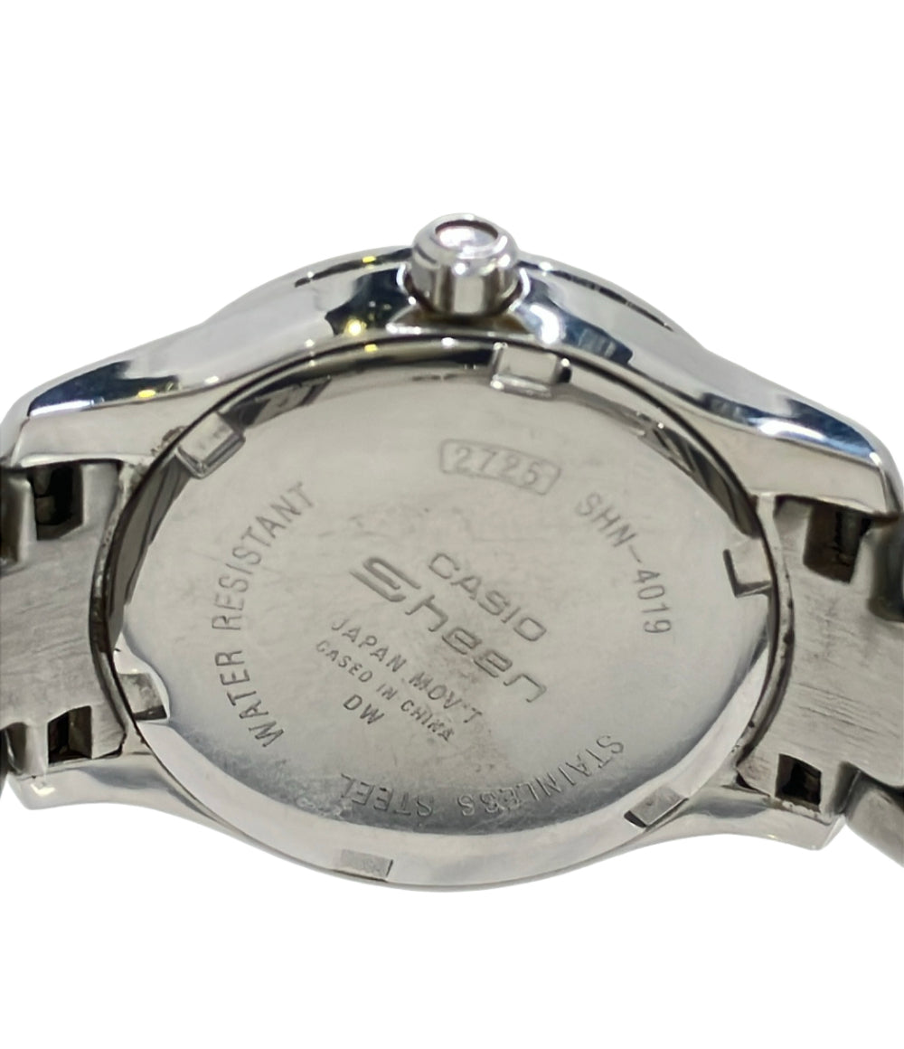 CASIO 腕時計 シーン Sheen クオーツ シェル SHN-4019 レディース カシオ