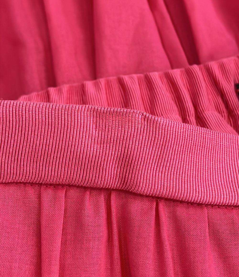 Drawer ティアードフレアタック ロングスカート 6524-299-1725 レディース SIZE 38 ドゥロワー