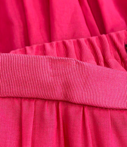 Drawer ティアードフレアタック ロングスカート 6524-299-1725 レディース SIZE 38 ドゥロワー