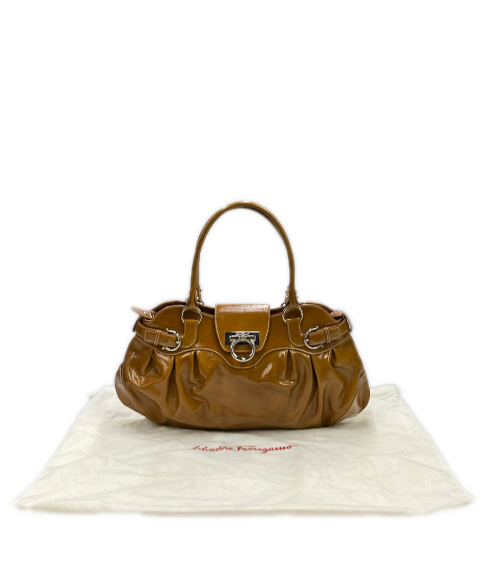 Salvatore Ferragamo トートバッグ ガンチーニ AB-21 5370 レディース