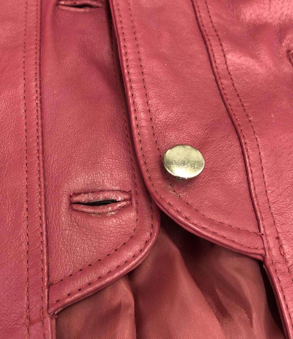 訳あり オットー レザージャケット レディース SIZE L (L) Otto