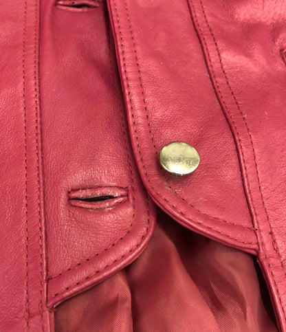 訳あり オットー レザージャケット レディース SIZE L (L) Otto