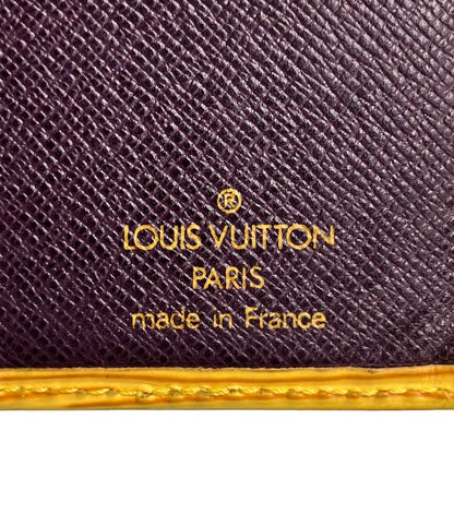 ルイ・ヴィトン 二つ折り札入れ長財布 ポルトカルトクレディ エピ M63219 レディース LOUIS VUITTON