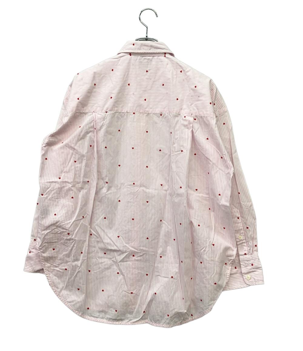 Kate Spade 長袖シャツ オーバー ボーダー レディース SIZE XS ケイトスペード