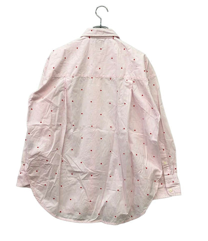 Kate Spade 長袖シャツ オーバー ボーダー レディース SIZE XS ケイトスペード