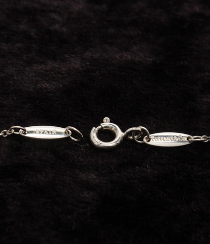 美品 ティファニー ネックレス SV925 バイザヤード 1Pダイヤ レディース TIFFANY&Co.