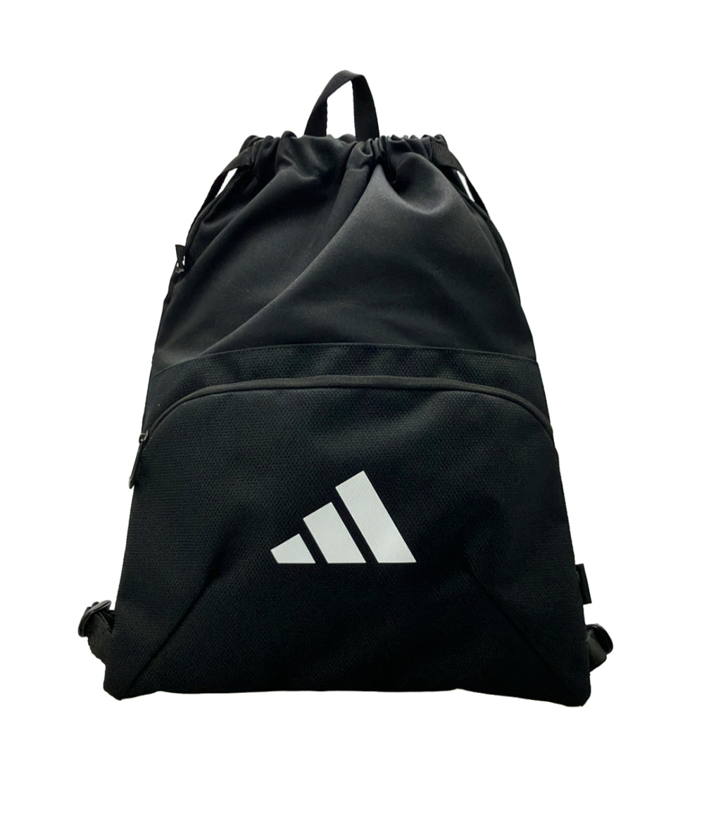 美品 adidas リュック デイパック ナップサック ロゴ メンズ アディダス