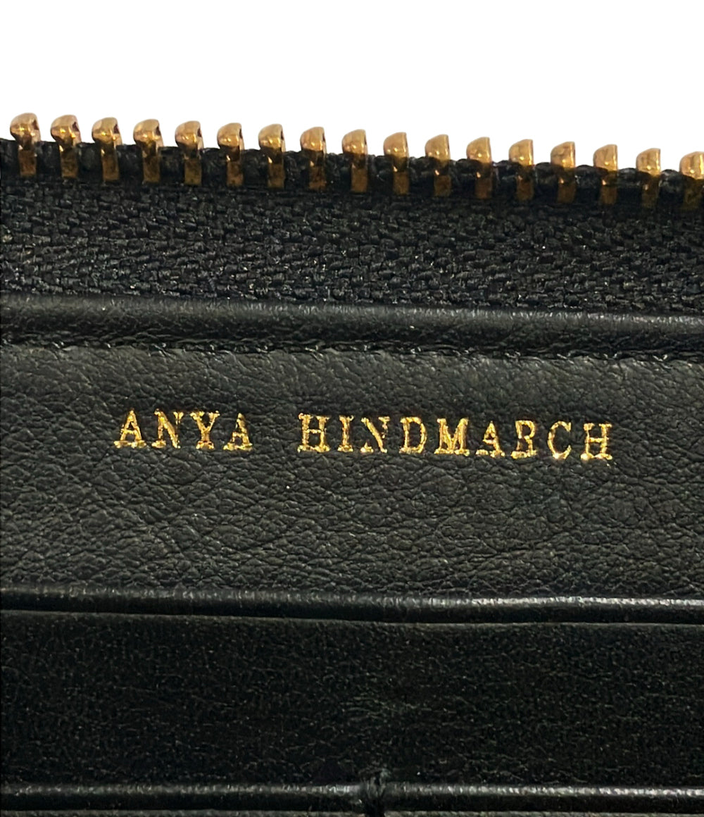 Anya Hindmarch ラウンドファスナー長財布 レディース アニヤ・ハインドマーチ