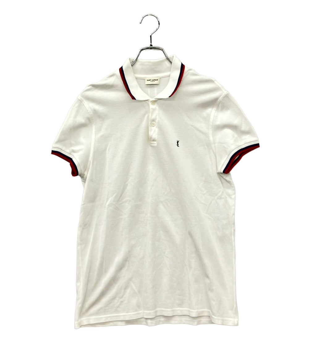SAINT LAURENT ポロシャツ レディース メンズ SIZE L サンローラン
