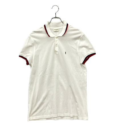 SAINT LAURENT ポロシャツ レディース メンズ SIZE L サンローラン