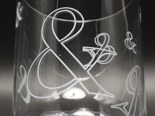 TIFFANY&Co. ティファニー アンパサンド ペアグラス ワイングラス ティファニー(TIFFANY＆CO)ティファニー アンパサンド ペア ワイン