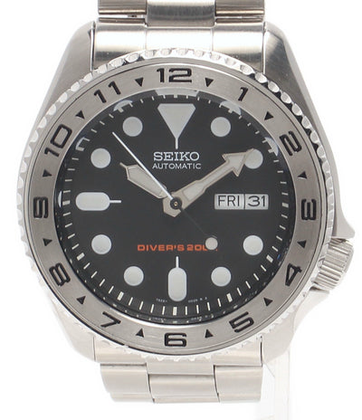 SEIKO 腕時計 自動巻き ブラック 7S26-0020 メンズ セイコー