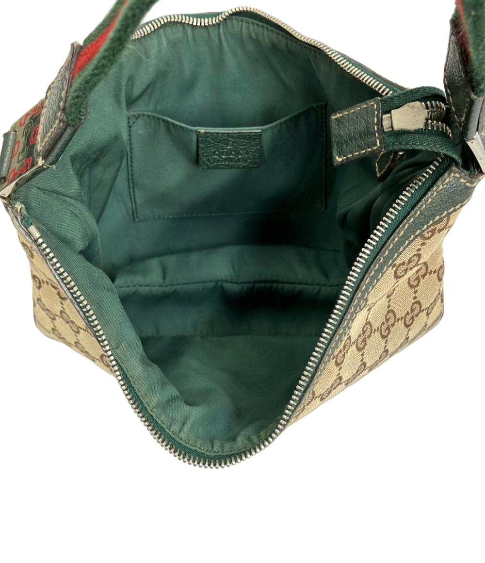 GUCCI ショルダーバッグ 肩掛け GGキャンバス 145812 3444 レディース グッチ