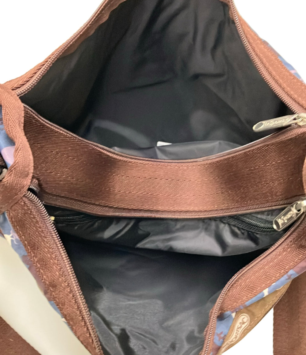美品 LeSportsac ショルダーバッグ 斜めがけ 動物柄 アニマル柄 レディース レスポートサック