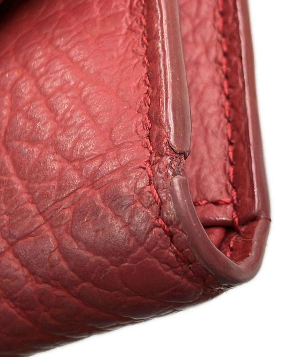 Maison Margiela三つ折り財布　レッド Maison Margiela 三つ折り財布 レディース メゾンマルジェラ – Rehello