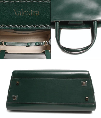 ヴァレクストラ ショルダーバッグ ハンドバッグ レザー ゴールド金具 トリエンナーレ レディース Valextra