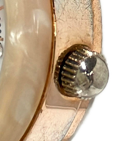 nattito 腕時計 クオーツ ホワイト PT-133 レディース ナティート