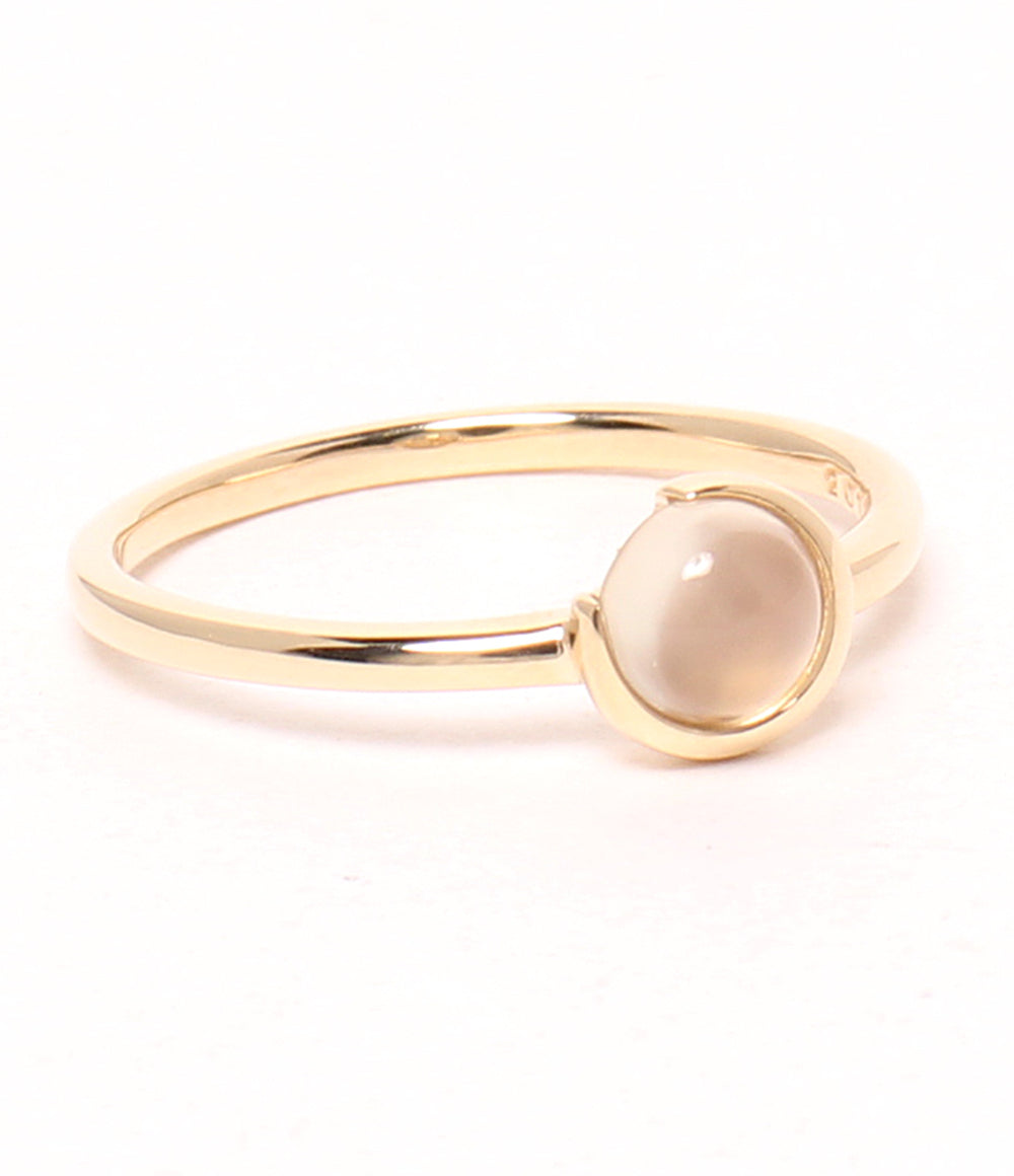 美品 STAR JEWELRY リング 指輪 K10 ムーンストーン ムーンモチーフ ホワイトトパーズ スターモチーフ 2点セット レディース SIZE 13号