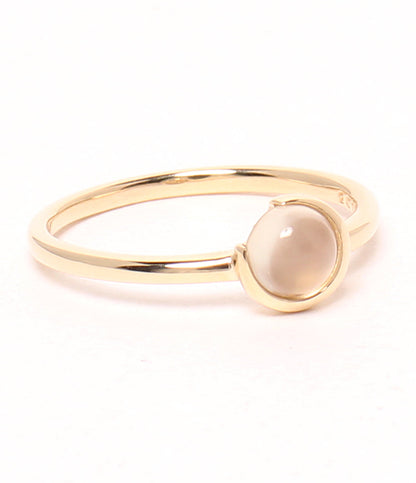 美品 STAR JEWELRY リング 指輪 K10 ムーンストーン ムーンモチーフ ホワイトトパーズ スターモチーフ 2点セット レディース SIZE 13号