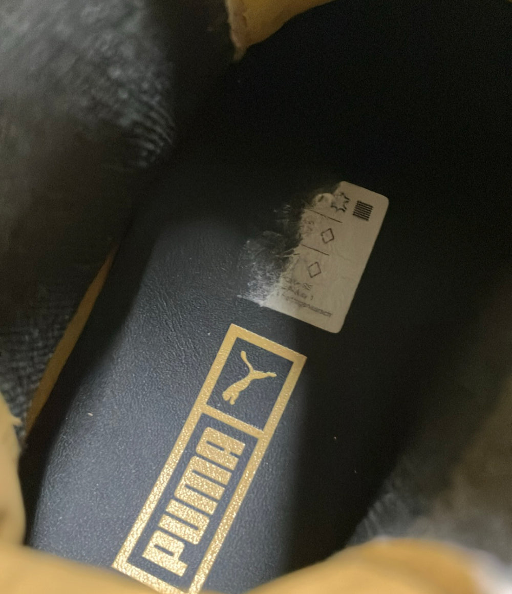 PUMA チェルシーブーツ サイドゴア 厚底 MAYZE CHELSEA SUEDE 382829-04 レディース SIZE 24.5 (L) プーマ