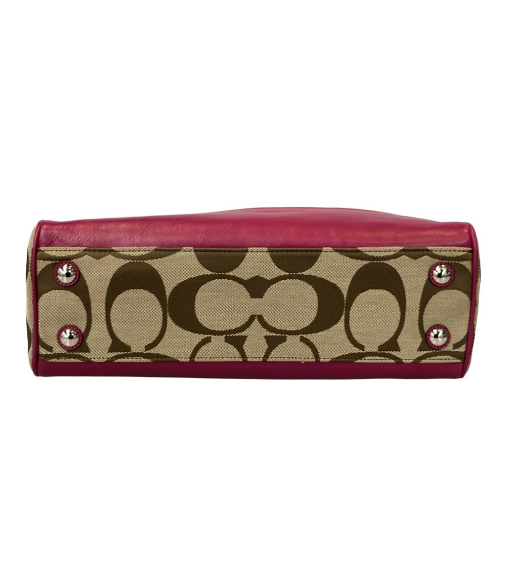 COACH トートバッグ 肩掛け キャリーオール シグネチャー 21151 レディース コーチ