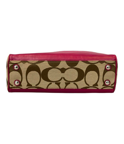 COACH トートバッグ 肩掛け キャリーオール シグネチャー 21151 レディース コーチ