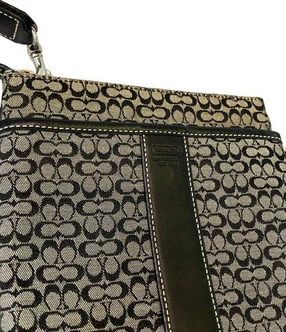 コーチ ショルダーバッグ 斜め掛け サコッシュ ミニシグネチャー レディース COACH