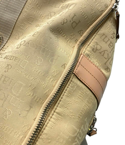 Pinky&Dianne 2way ボストンバッグ ショルダーバッグ 斜め掛け ロゴ レディース ピンキー＆ダイアン