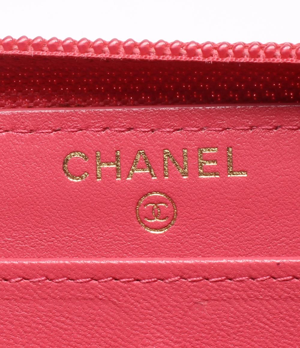 シャネル ラウンドファスナー長財布 ボーイシャネル レディース CHANEL