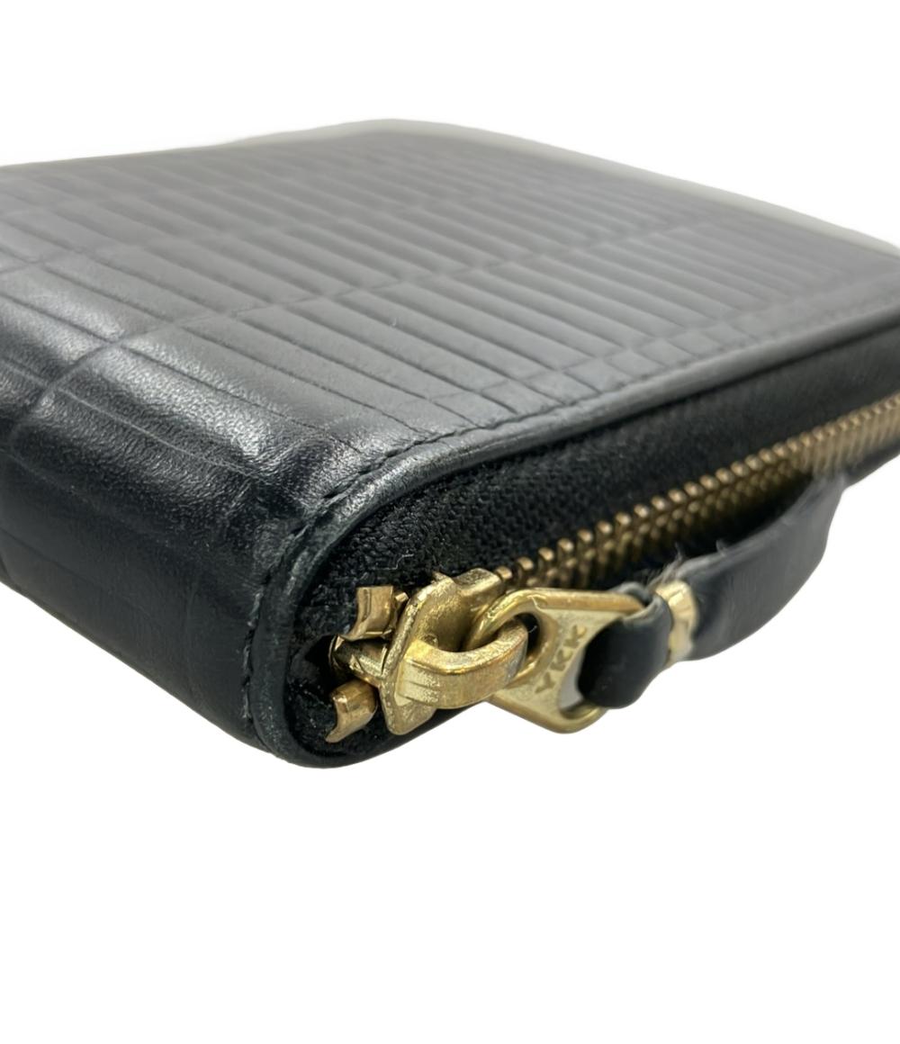 COMME des GARCONS 二つ折り財布 COMME des GARCONS 二つ折り ZIPウォレット ブラック(ブラック