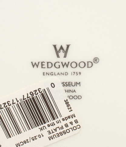 美品 ウェッジウッド B＆Bプレート 皿 26cm WEDGWOOD