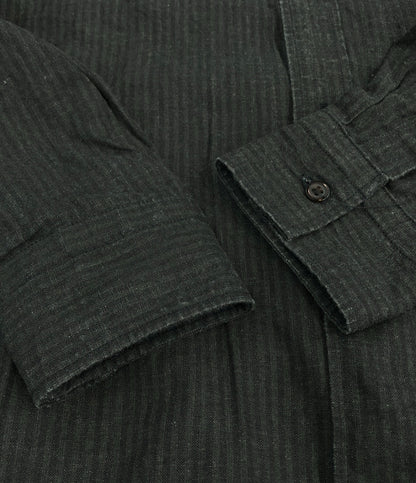 MINEDENIM 長袖シャツ バンドカラー メンズ SIZE 2 (L) マインデニム