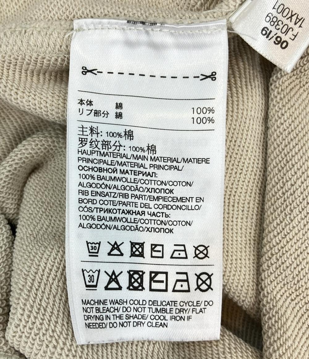 Y-3 スウェットシャツ ×adidas サイドライン オーバーサイズ 裾サイドスリット クリーム M 3 STP FT CREW SWEATER RN88387 メンズ SIZE S ワイスリー