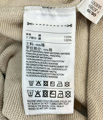 Y-3 スウェットシャツ ×adidas サイドライン オーバーサイズ 裾サイドスリット クリーム M 3 STP FT CREW SWEATER RN88387 メンズ SIZE S ワイスリー