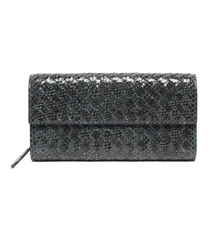 ボッテガ・ヴェネタ 長財布 イントレチャート レディース BOTTEGA VENETA