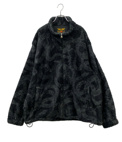 CALEE JQ VELOUR TRACK TYPE JACKET ボアジャケット メンズ SIZE X-LARGE (XL) キャリー
