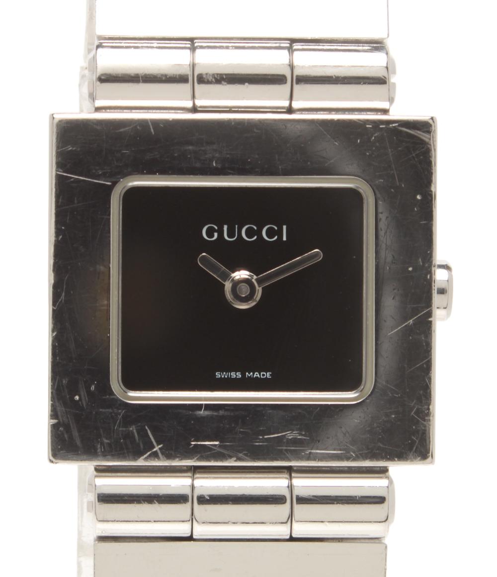 GUCCI 腕時計 クオーツ ブラック 600L レディース グッチ – Rehello by