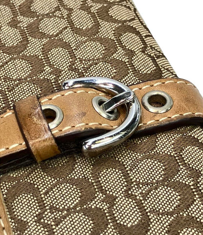 コーチ 二つ折り財布 ミニシグネチャー レディース COACH