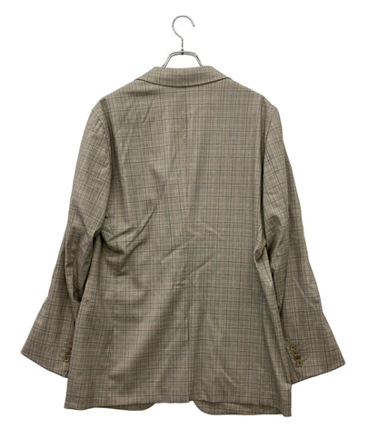 美品 TOMORROWLAND テーラードジャケット チェック メンズ SIZE 50 (XL) トゥモローランド