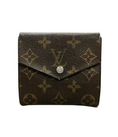 LOUIS VUITTON ダブルホック 二つ折り財布 モノグラム ポルトモネ ビエ M61660 レディース ルイ・ヴィトン