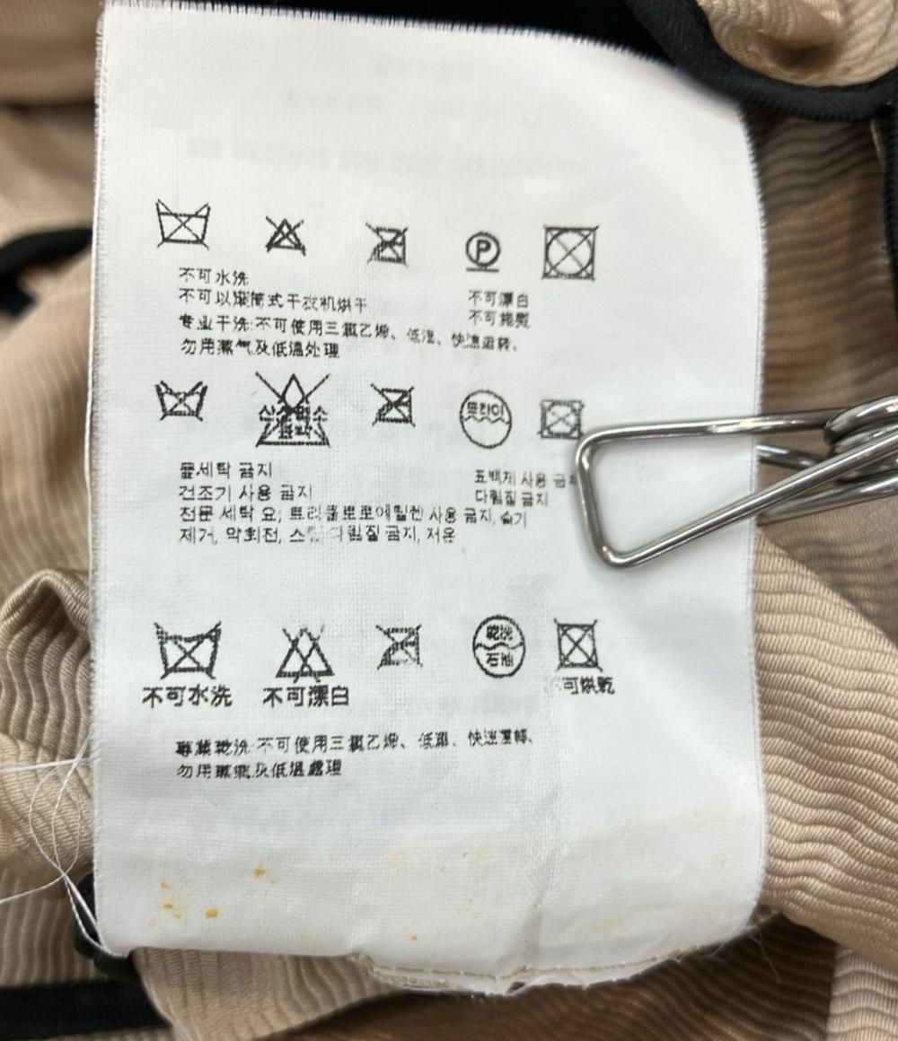 PRADA ジャケット センターリボン 布製タイ  タンカラー  2009年春夏 P6477  XJ9 レディース SIZE 36 (XS) プラダ