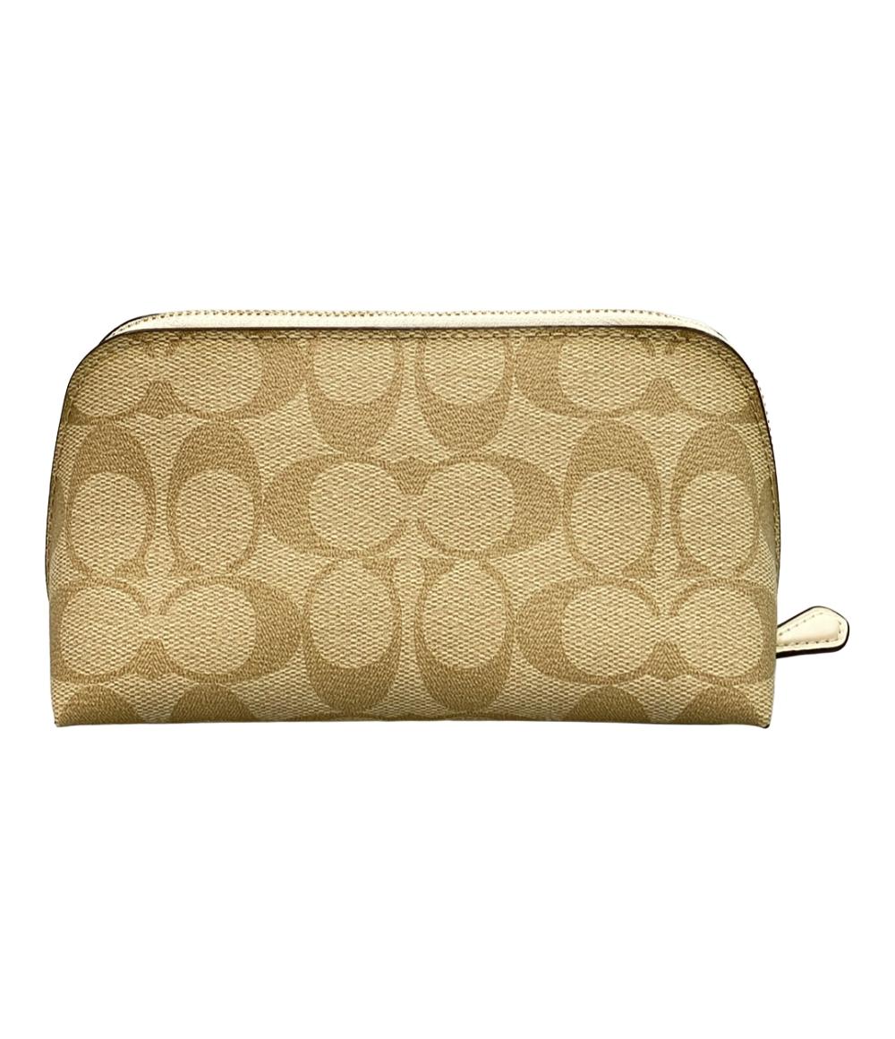 美品 COACH ポーチ シグネチャー レディース コーチ