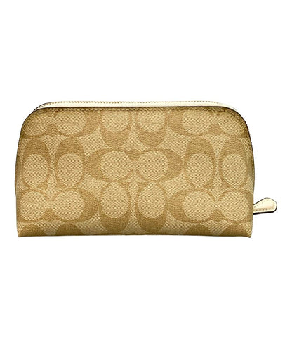 美品 COACH ポーチ シグネチャー レディース コーチ