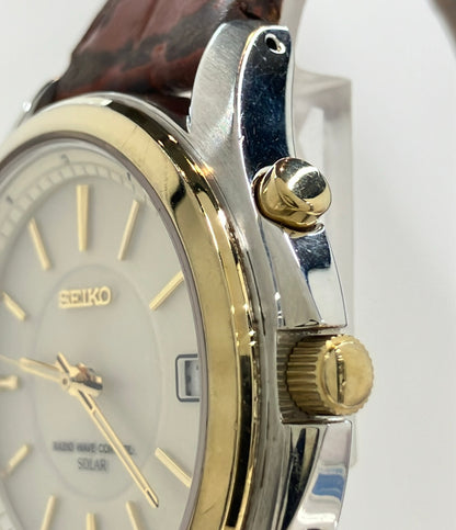 SEIKO 腕時計 ソーラー 7B42-0AK0 メンズ セイコー