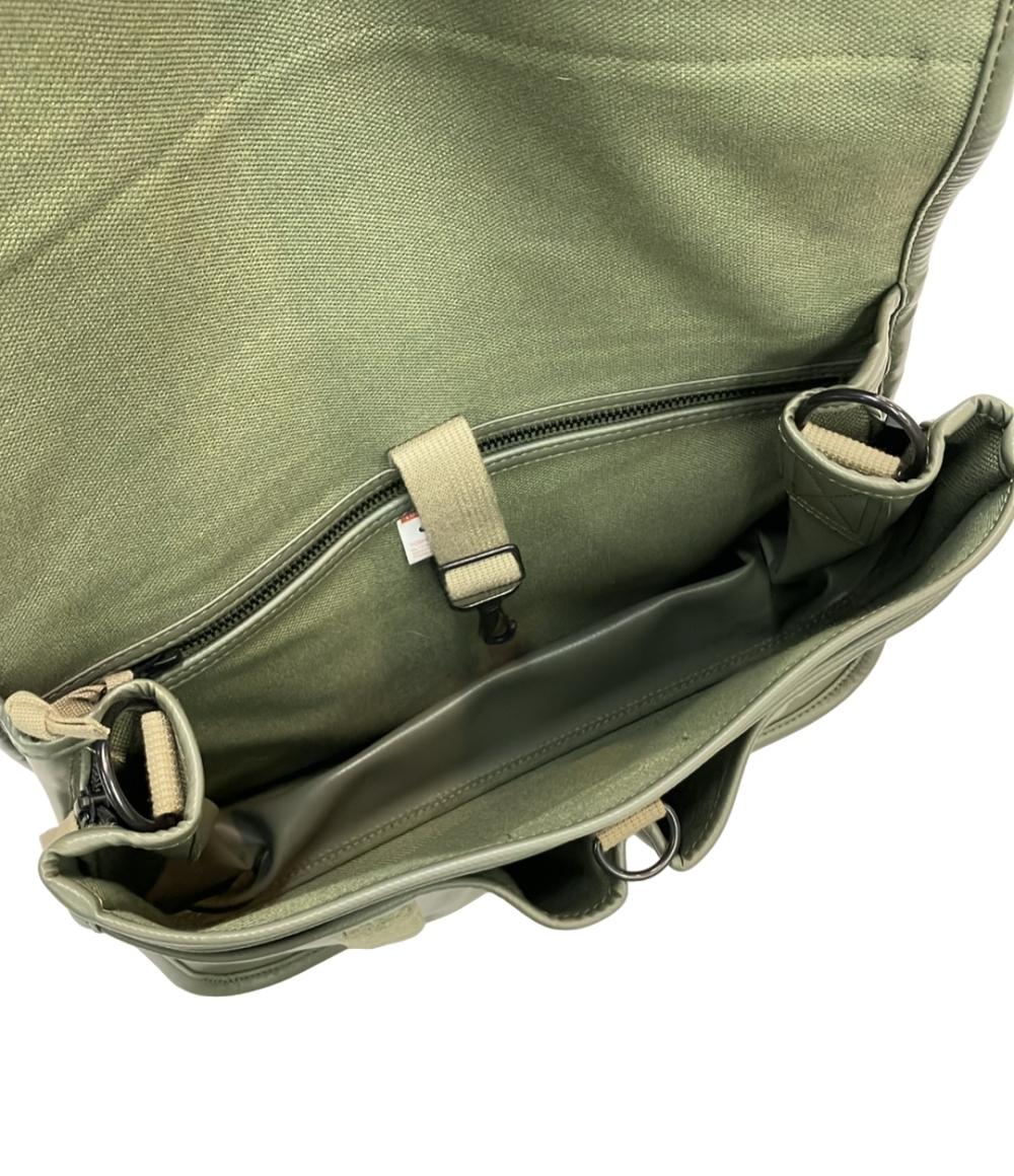 美品 LUGGAGE LABEL メッセンジャーバッグ ショルダーバッグ 斜め掛け ライナー メンズ ラゲッジレーベル