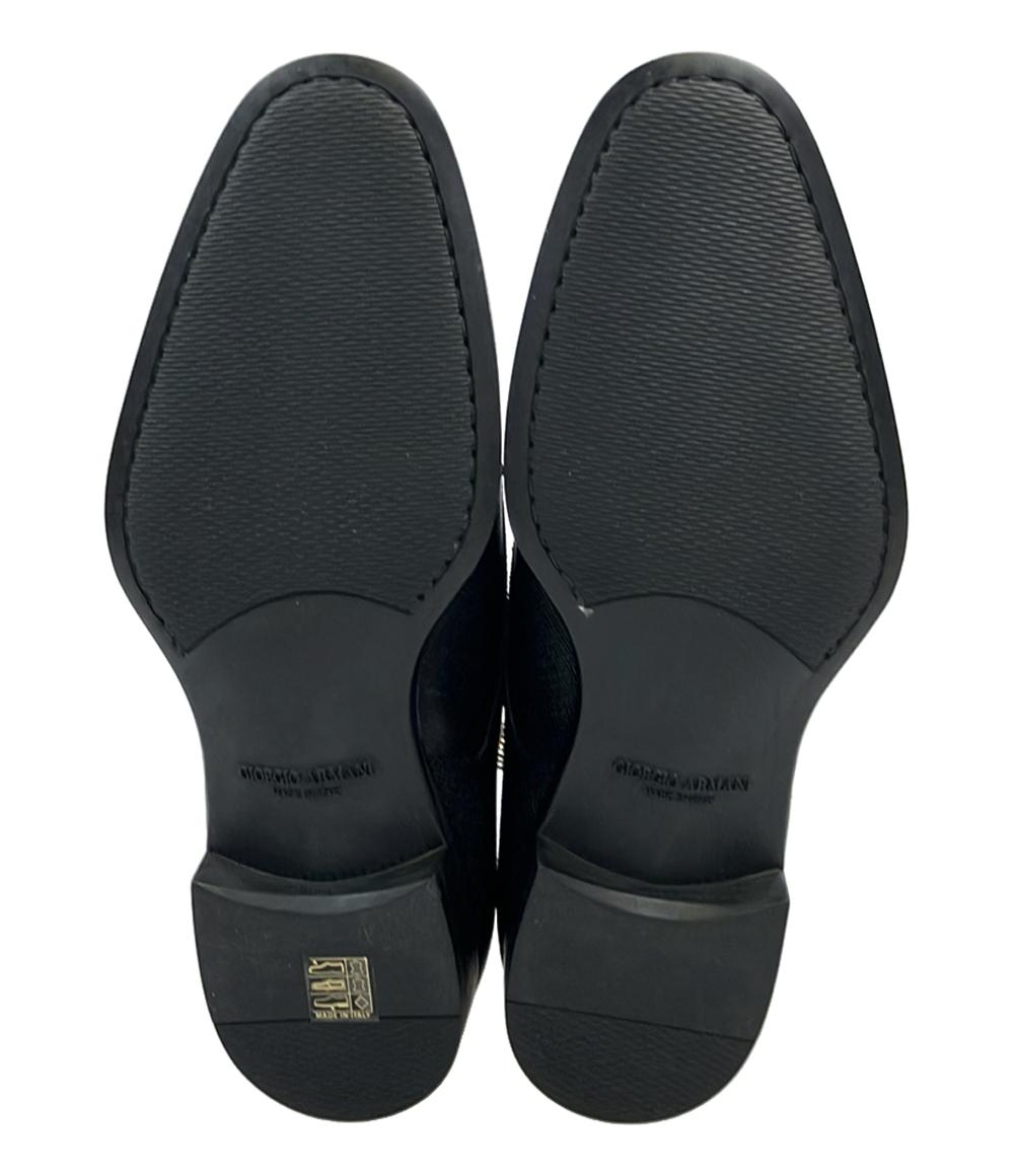 美品 ジョルジオアルマーニ ドレスシューズ プレーントゥ メンズ SIZE UK 8 (L) GIORGIO ARMANI