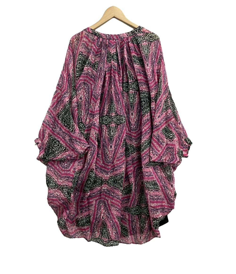 ダイアンフォンファステンバーグ 長袖チュニックブラウス レディース SIZE 0 (XS) DIANE VON FURSTENBERG