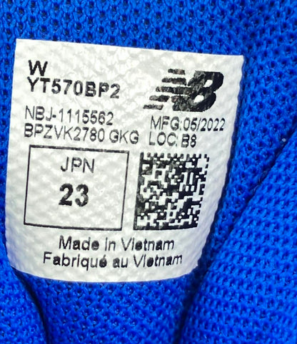 NEW BALANCE ローカットスニーカー YT570BP2 キッズ SIZE 23.0 (M) ニューバランス