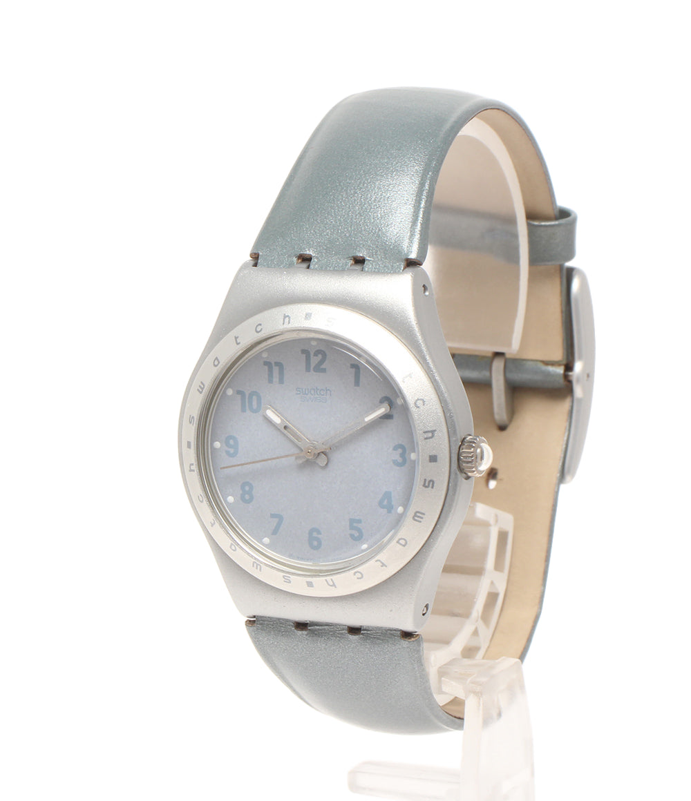 Swatch 腕時計 アイロニー IRONY クオーツ グレー レディース メンズ スウォッチ