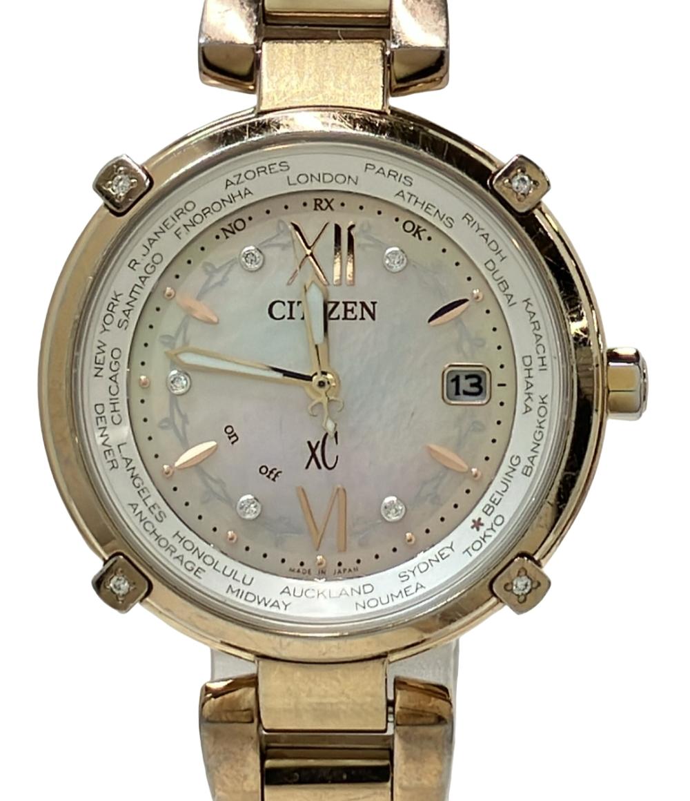 CITIZEN 腕時計 xc クロスシー ソーラー シェル H240-T020151 レディース シチズン